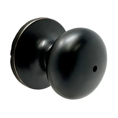  Salem Privacy Lock with Adjustable Latch and Full Lip Strike Oil Rubbed Bronze Finish