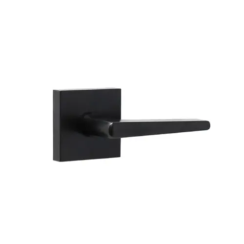  Philtower Passage Lock with Adjustable Latch and Full Lip Strike Matte Black Finish