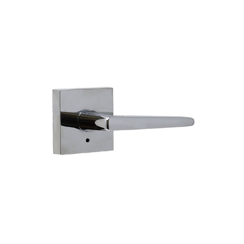  Philtower Privacy Lock with Adjustable Latch and Full Lip Strike Bright Chrome Finish