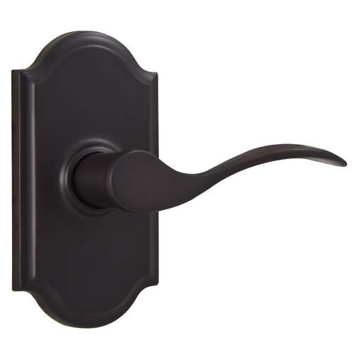  Bordeau Premiere Passage Lock with Adjustable Latch and Full Lip Strike Oil Rubbed Bronze Finish