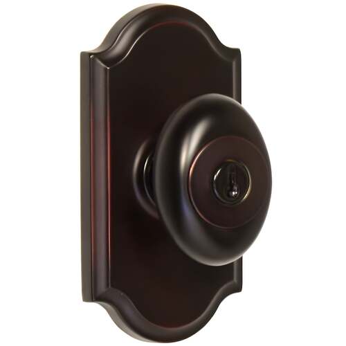 Weslock 01740J1J1SL23  Julienne Premiere Entry Lock with Adjustable Latch and Full Lip Strike Oil Rubbed Bronze Finish