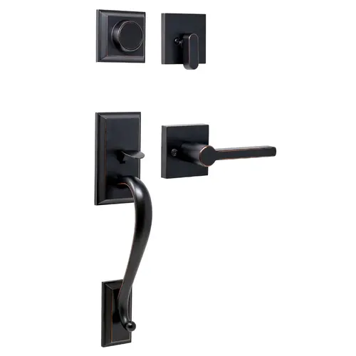  Mayo Dummy Handle set with Brady Lever Trim Oil Rubbed Bronze Finish