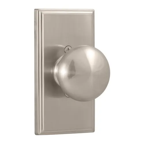  Impresa Woodward Half Dummy Lock Satin Nickel Finish