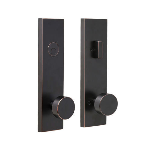  Mesa Knob Addy Escutcheon Dummy Handle Oil Rubbed Bronze Finish