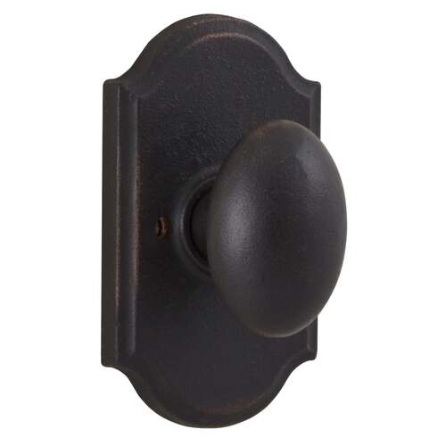  Durham Premiere Privacy Lock with Adjustable Latch and Full Lip Strike Oil Rubbed Bronze Finish