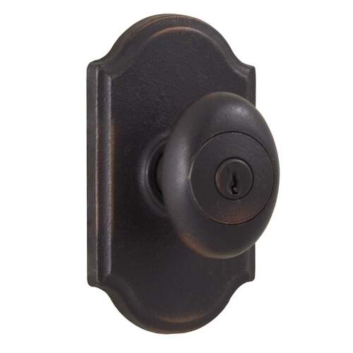  Durham Premiere Entry Lock with Adjustable Latch and Full Lip Strike Oil Rubbed Bronze Finish