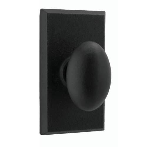  Durham Square Half Dummy Lock Black Finish