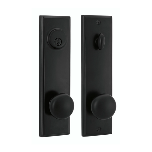  Right Hand Atteberry 6671 Active Lockset with Single Cylinder Deadbolt Black Finish