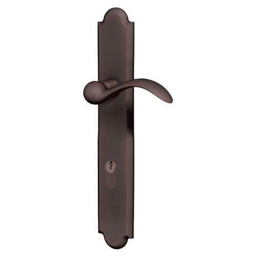 Boulder Multi Point Trim Inactive Outside and Active Inside Configuration 1 Venetian Bronze Finish