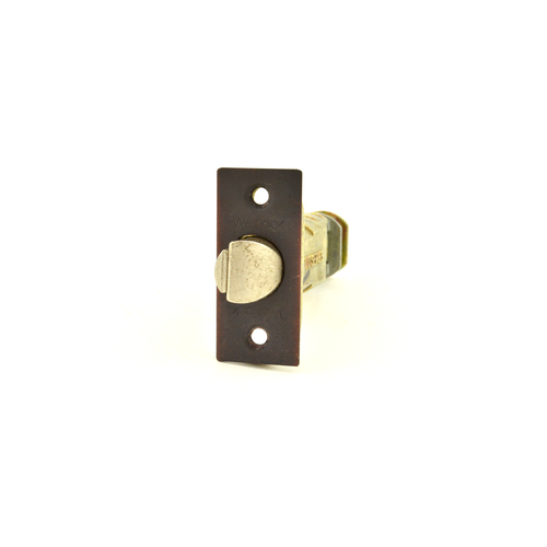 Dual Option Adjustable Dead Latch Oil Rubbed Bronze Finish