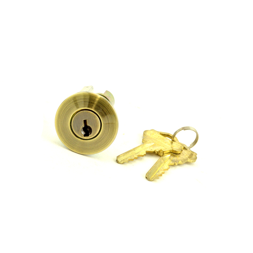 Schlage Keyway Cylinder for Traditional and Elegance Antique Brass Finish