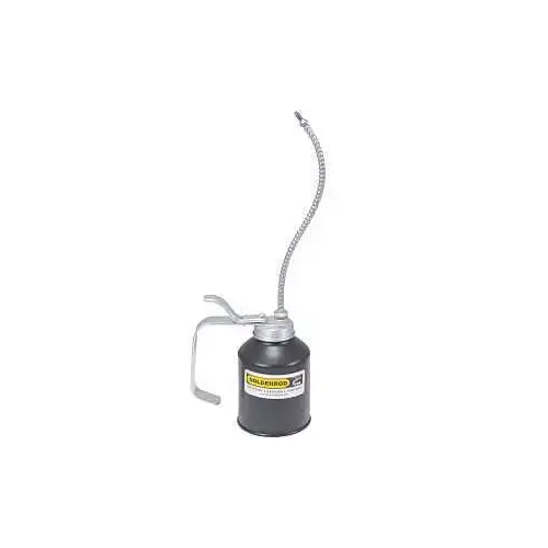 DL 707 Goldenrod Pump Oiler with Spout, 12 oz Capacity, Flexible Spout, Steel, Powder-Coated Copper Bronze