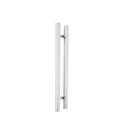 Square Ladder Pull 1-1/4" x 36" - Polished Stainless