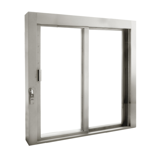 FHC FSCDW1804AC SelfClosing Deluxe Sliding Window with Stainless Steel
