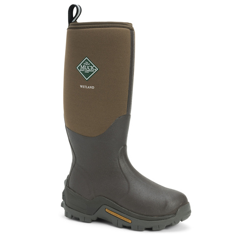 The Original Muck Boot Company WET-998K-TN-100 Boots Wetland Men's 10 US Brown Brown