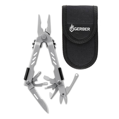 Gerber 45500 Gerber Multi-Plier 400 Compact Sport Multitool with Sheath Black