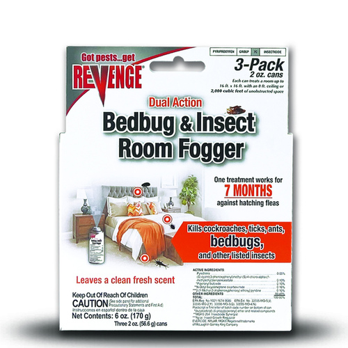 Bonide 4673 571 Bed Bug Room Fogger, 6000 cu-ft Coverage Area - pack of 3
