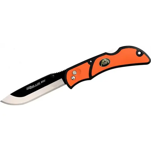 3.5" Razorlite Edc Orange Replacement Razor-blade Knife