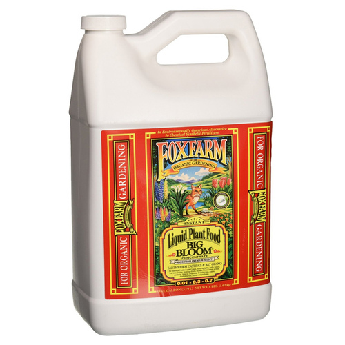 FoxFarm FX14003 Big Bloom Liquid Plant Food Concentrate, 1-Gallon