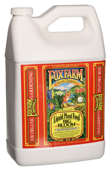 FoxFarm FX14003 Big Bloom Liquid Plant Food Concentrate, 1-Gallon