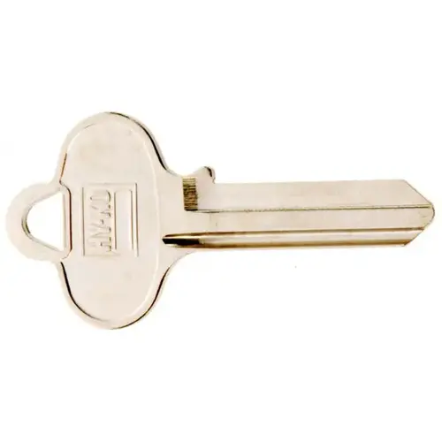 Key Blank, Brass, Nickel, For: Segal Cabinet, House Locks and Padlocks - pack of 10