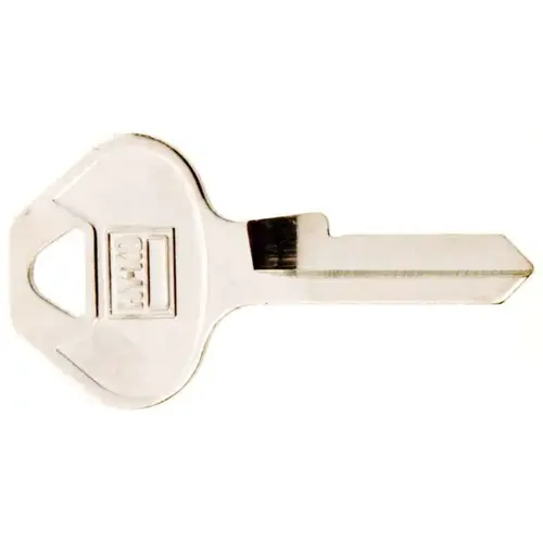 Key Blank, Brass, Nickel, For: Master Locks and Padlocks - pack of 10