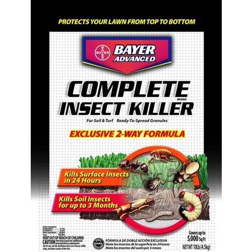 BioAdvanced 700288S Bayer Complete Insect Killer For Lawns Bonus Size - 12lb