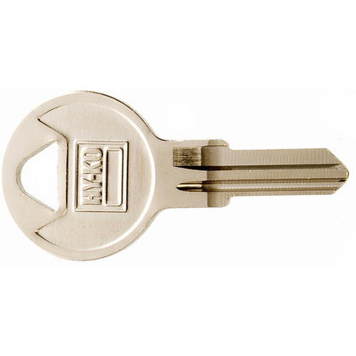 Key Blank, Brass, Nickel, For: Wright Cabinet, House Locks and Padlocks - pack of 10