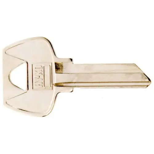 Key Blank, Brass, Nickel, For: Sargent Cabinet, House Locks and Padlocks - pack of 10