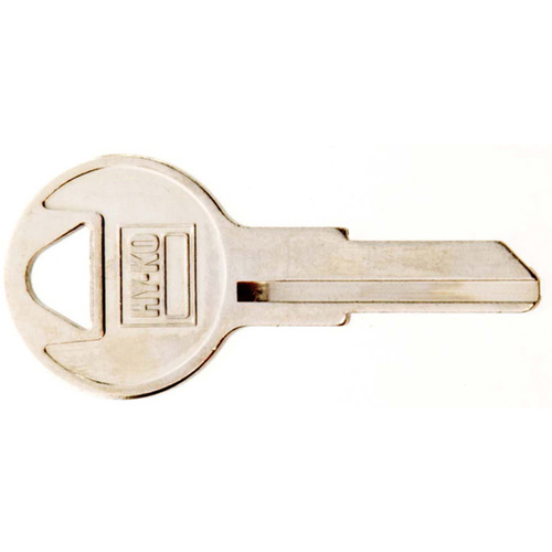 Key Blank, Brass, Nickel, For: Illinois Cabinet, House Locks and Padlocks - pack of 10