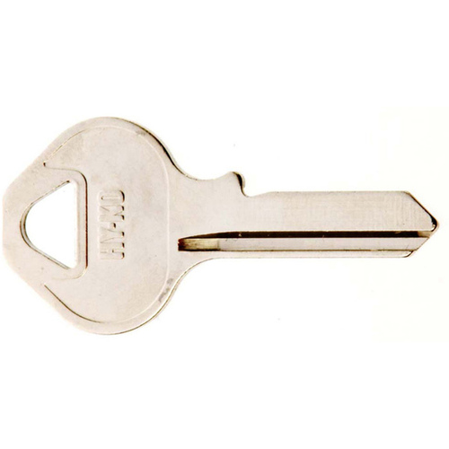 Key Blank, Brass, Nickel, For: Master Cabinet, House Locks and Padlocks