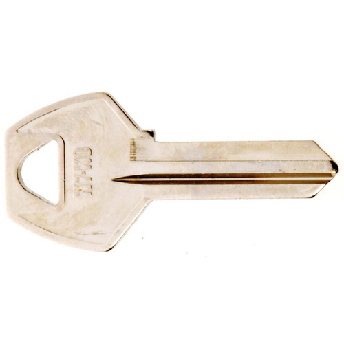 Key Blank, Brass, Nickel, For: Corbin Russwin Cabinet, House Locks and Padlocks - pack of 10