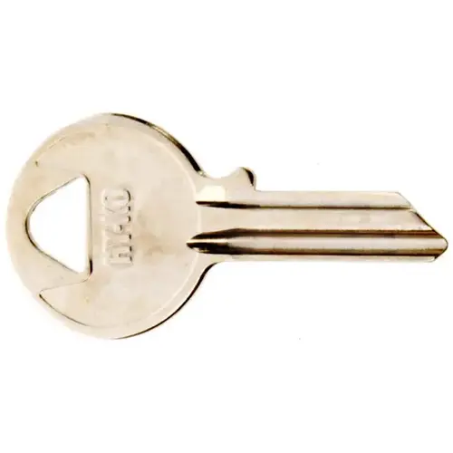 Key Blank, Brass, Nickel, For: Yale Cabinet, House Locks and Padlocks