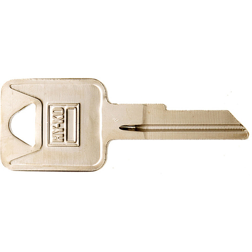 Automotive Key Blank, Brass, Nickel, For: AMC Vehicle Locks - pack of 10