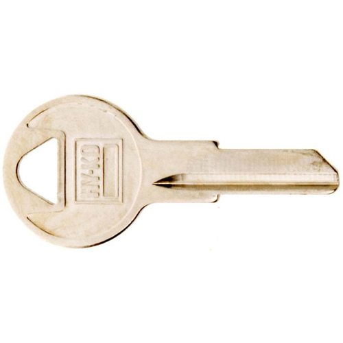 Key Blank, Brass, Nickel, For: Yale Cabinet, House Locks and Padlocks - pack of 10