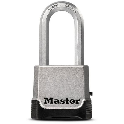 Padlock 2" W Die-Cast Zinc Ball Bearing Locking Silver