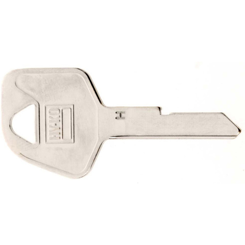 Key Blank, Brass, Nickel - pack of 10