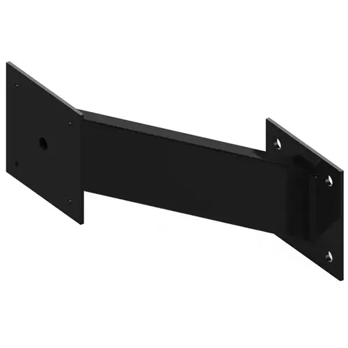 Ghost Controls AXGN Mounting Pedestal, Aluminum, Black, Powder-Coated