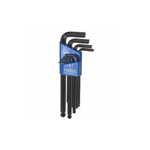 Long Arm Metric Sized Allen Wrench Set