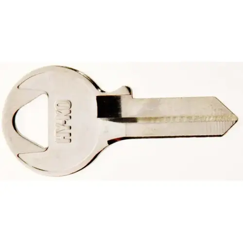 Key Blank, Brass, Nickel, For: Viro Cabinet, House Locks and Padlocks - pack of 10