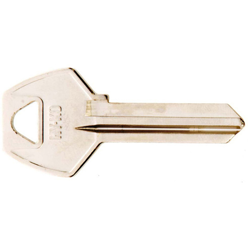 Key Blank, Brass, Nickel, For: Corbin Russwin Cabinet, House Locks and Padlocks - pack of 10