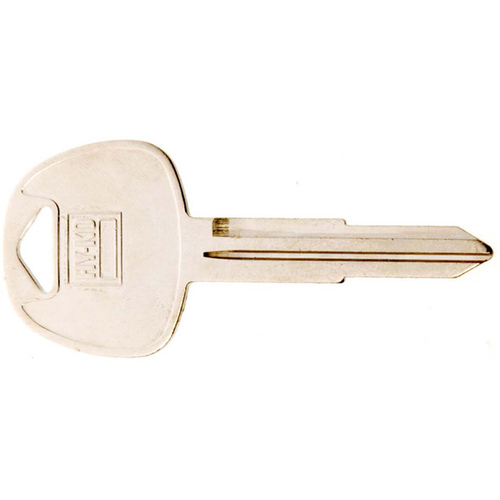 Automotive Key Blank, Brass, Nickel, For: Hyundai Vehicle Locks - pack of 10