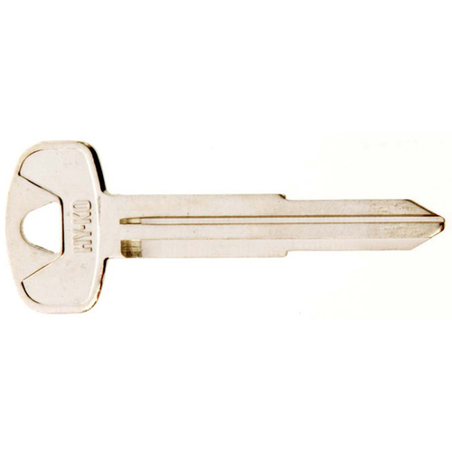 Automotive Key Blank, Brass, Nickel, For: Kia Vehicle Locks - pack of 10