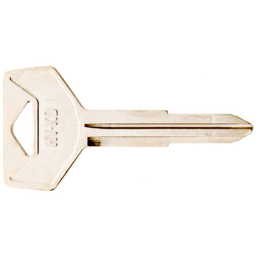 Automotive Key Blank, Brass, Nickel, For: Toyota Vehicle Locks - pack of 10