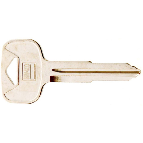 Automotive Key Blank, Brass, Nickel, For: Toyota Vehicle Locks - pack of 10