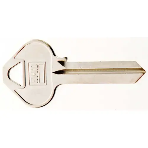 Key Blank, Brass, Nickel, For: Russwin and Corbin Cabinet, House Locks and Padlocks