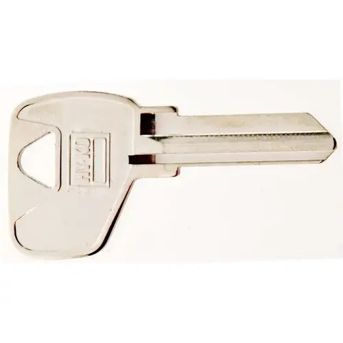 Key Blank, Brass, Nickel, For: Master Cabinet, House Locks and Padlocks - pack of 10