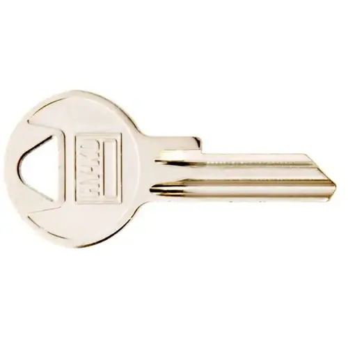 Key Blank, Brass, Nickel, For: Yale Cabinet, House Locks and Padlocks