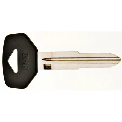 Automotive Key Blank, Brass/Plastic, Nickel, For: Toyota Vehicle Locks - pack of 5