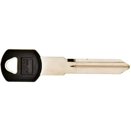 Key Blank - GM Auto B86P Plastic Head (Black) Nickel